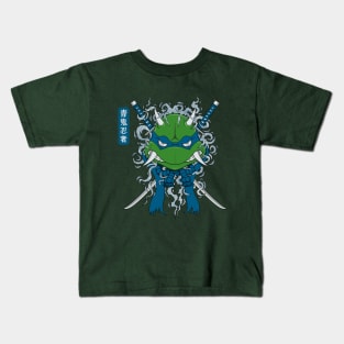 Blue Oni Ninja Kids T-Shirt